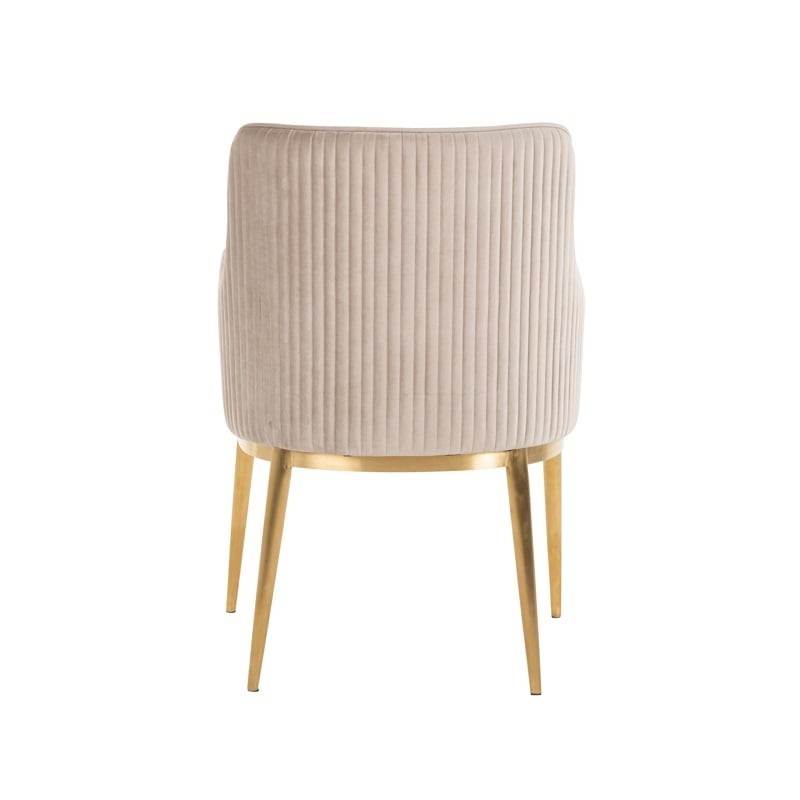 RICHMOND krzesło BREEZE beżowe - trudnopalne