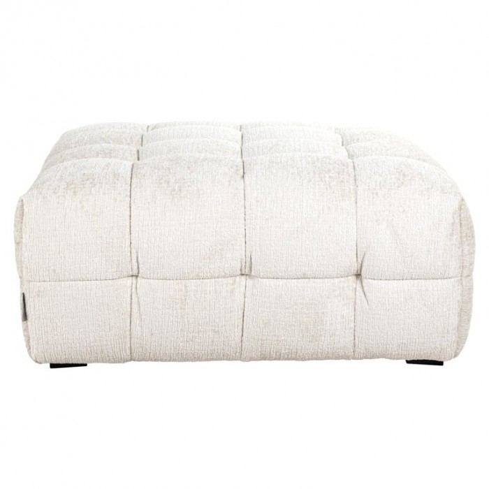 RICHMOND pufa MERROL biała - trudnopalna