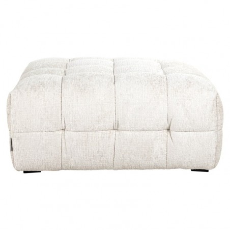 RICHMOND pufa MERROL biała - trudnopalna