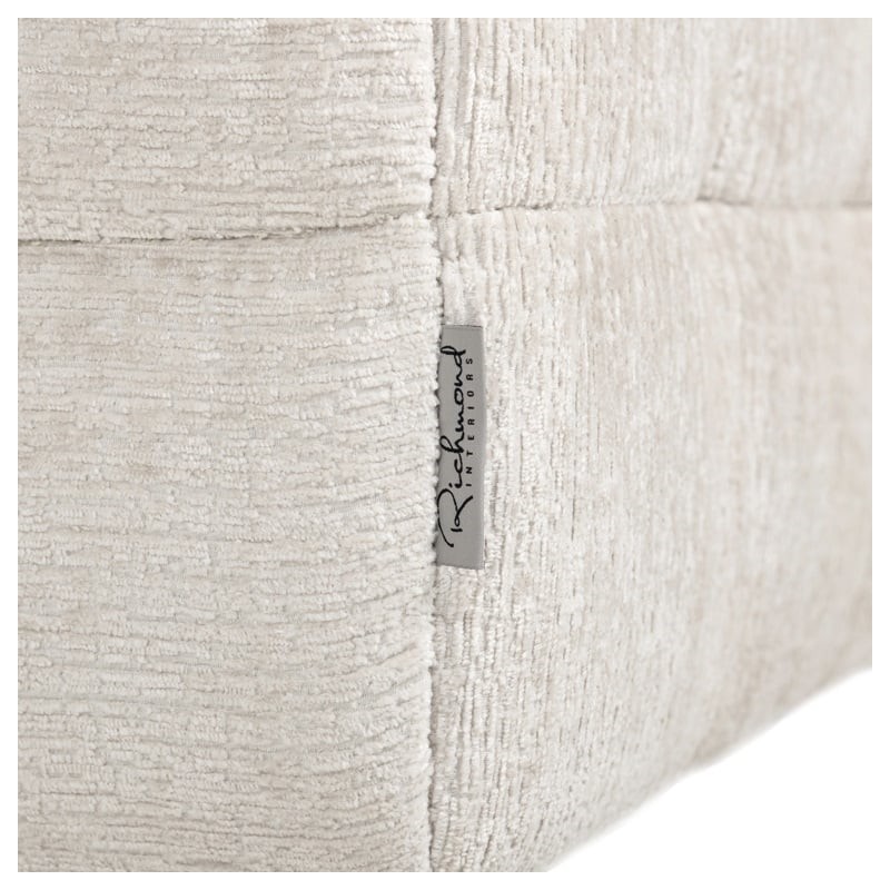 RICHMOND pufa MERROL biała - trudnopalna