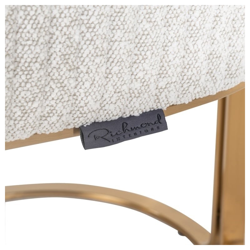 RICHMOND krzesło HADLEY BOUCLE - trudnopalne