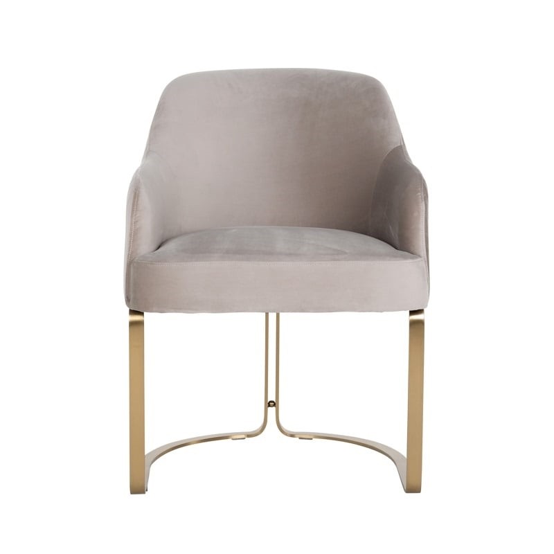 RICHMOND krzesło HADLEY beżowe - trudnopalne