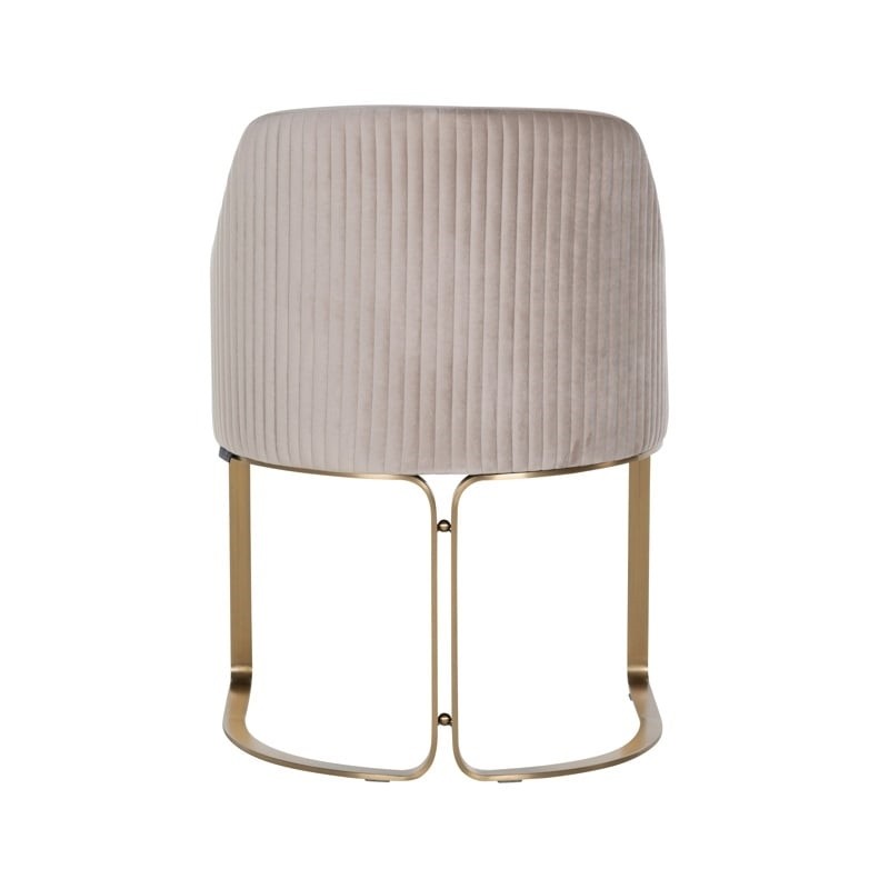 RICHMOND krzesło HADLEY beżowe - trudnopalne