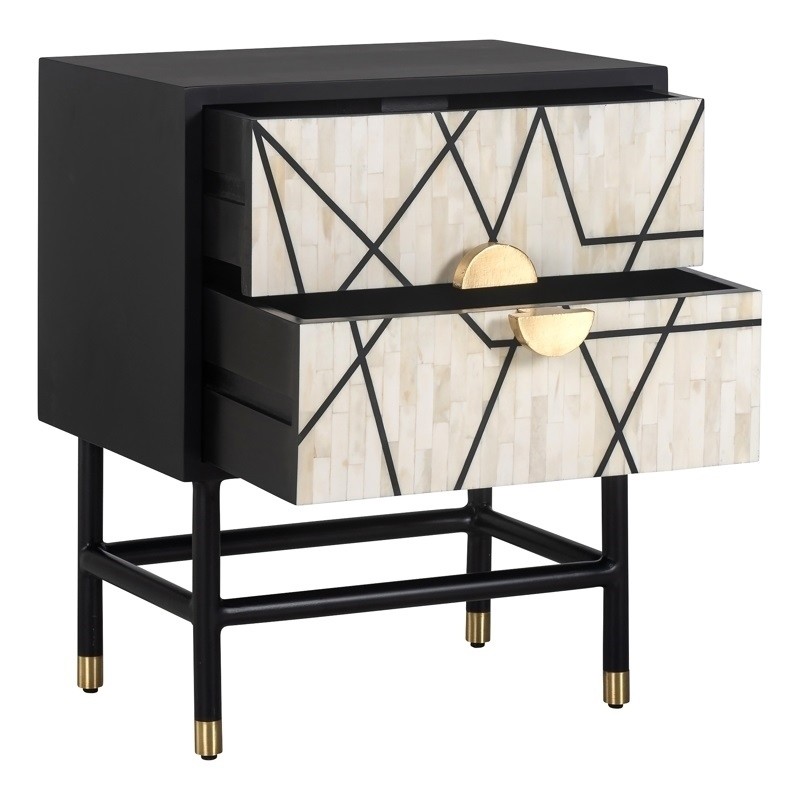 RICHMOND szafka nocna NOVAS - 2 szuflady