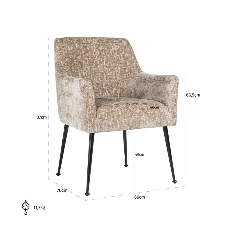 RICHMOND krzesło HARLEY