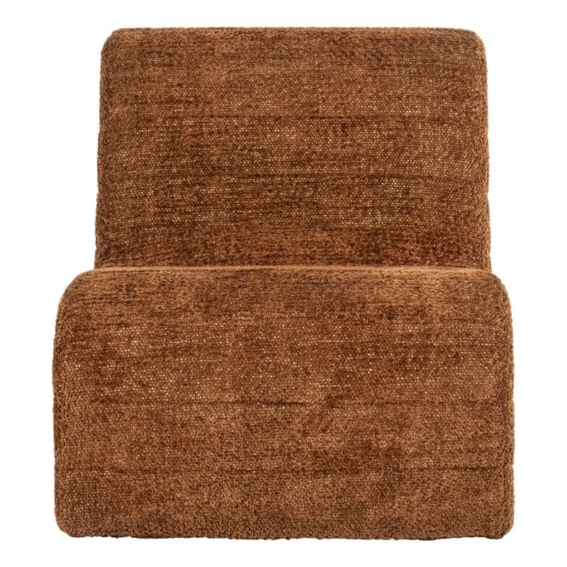 RICHMOND fotel KELLY brązowy