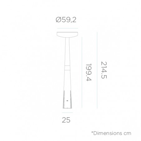 NEW GARDEN latarnia ogrodowa PAQUITA 215 SOLAR STREET LIGHT