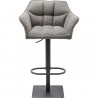 KARE krzesło barowe THINKTANK szare