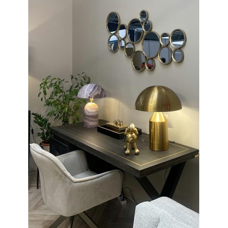 RICHMOND lustro ścienne DORINE złote