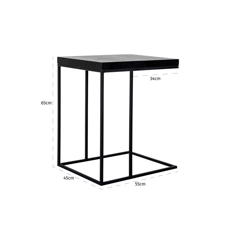 RICHMOND stolik OAKURA czarny