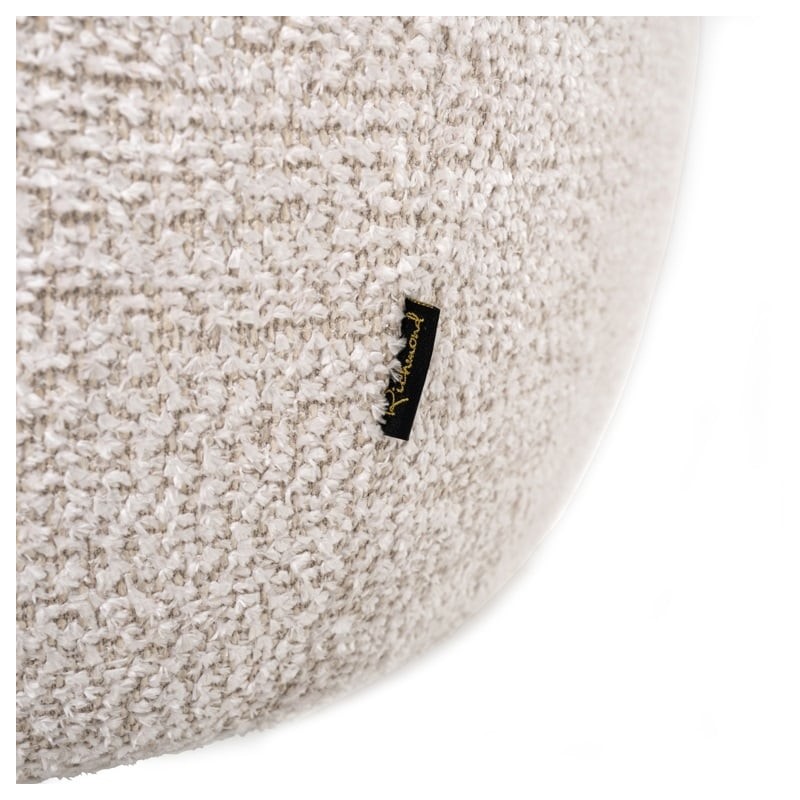 RICHMOND fotel obrotowy ESTELLE kremowy