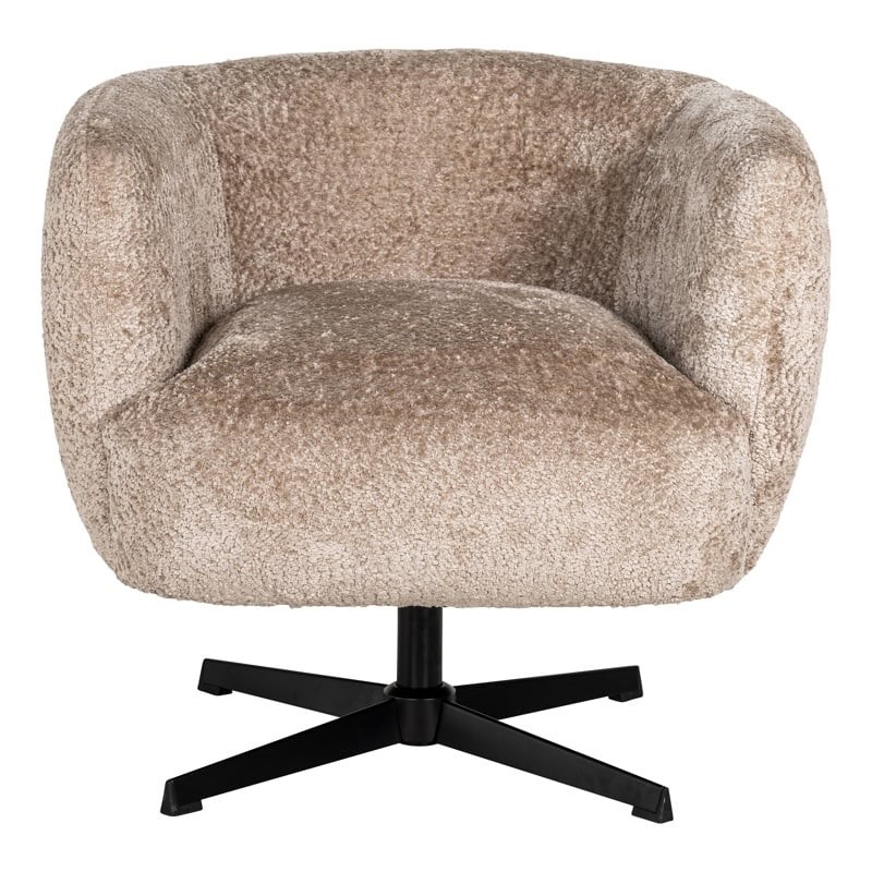 RICHMOND fotel obrotowy ESTELLE beżowy