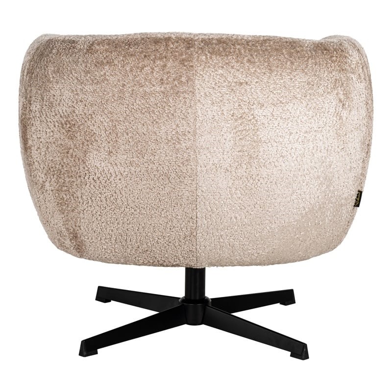 RICHMOND fotel obrotowy ESTELLE beżowy