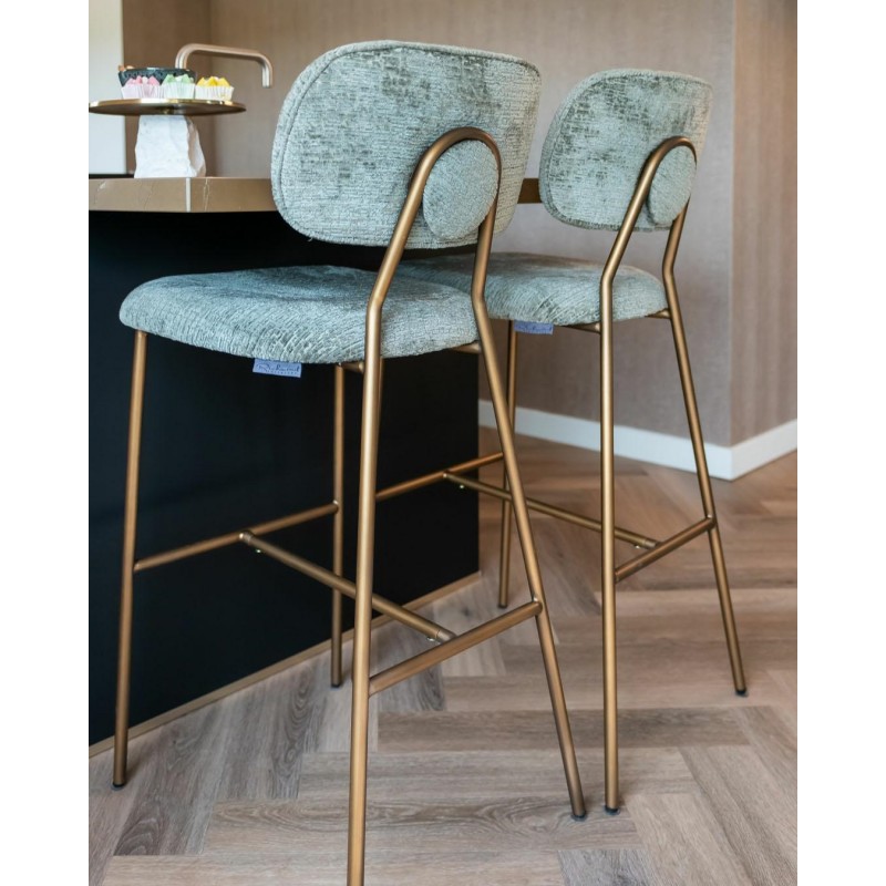 RICHMOND krzesło barowe XENIA 78 zielone