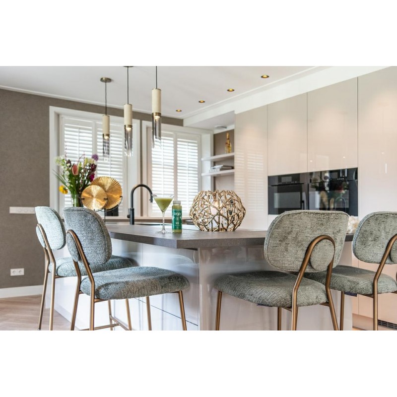 RICHMOND krzesło barowe XENIA 78 zielone