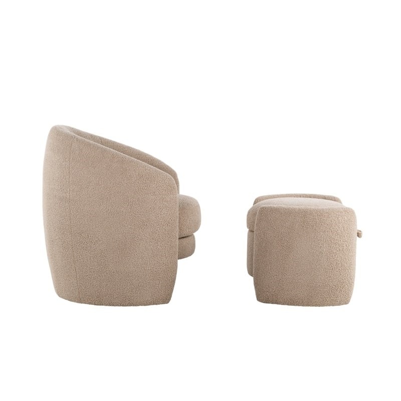 RICHMOND pufa FENNA beżowa