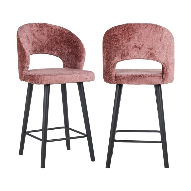 RICHMOND krzesło barowe SAVOY 68 różowe