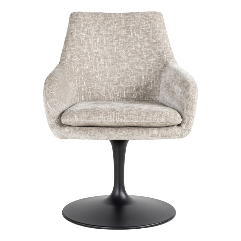 RICHMOND krzesło obrotowe MARLON jasnobeżowe