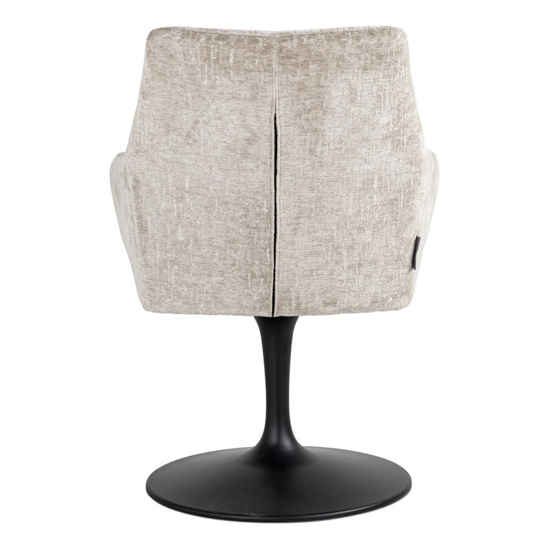 RICHMOND krzesło obrotowe MARLON jasnobeżowe