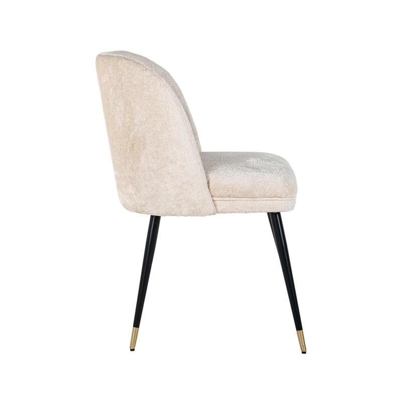 RICHMOND krzesło ALICIA białe - trudnopalne