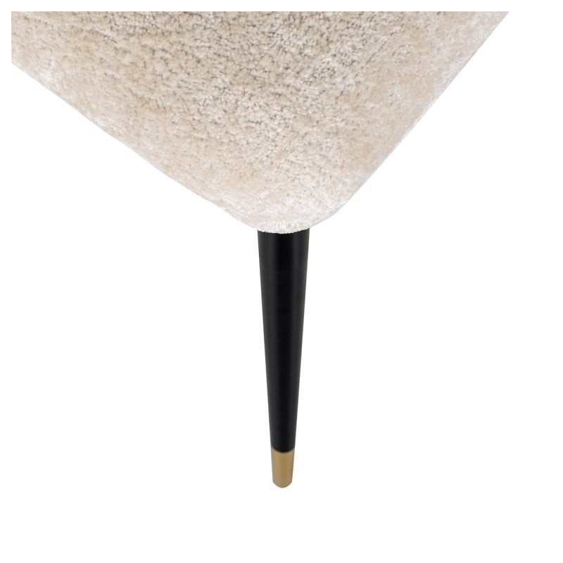 RICHMOND krzesło ALICIA białe - trudnopalne