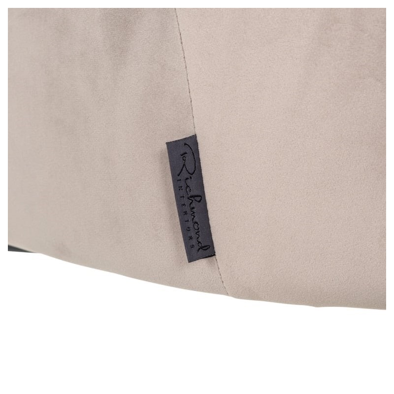 RICHMOND krzesło FAY welurowe - trudnopalne