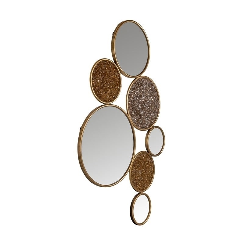 RICHMOND lustro ścienne ISAIHA złote