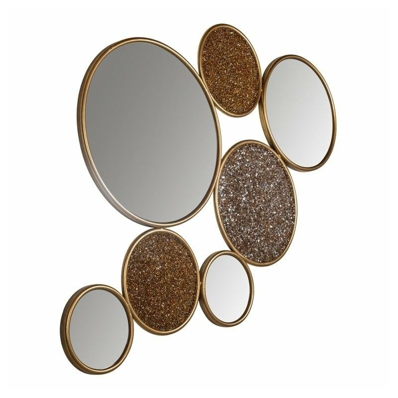 RICHMOND lustro ścienne ISAIHA złote