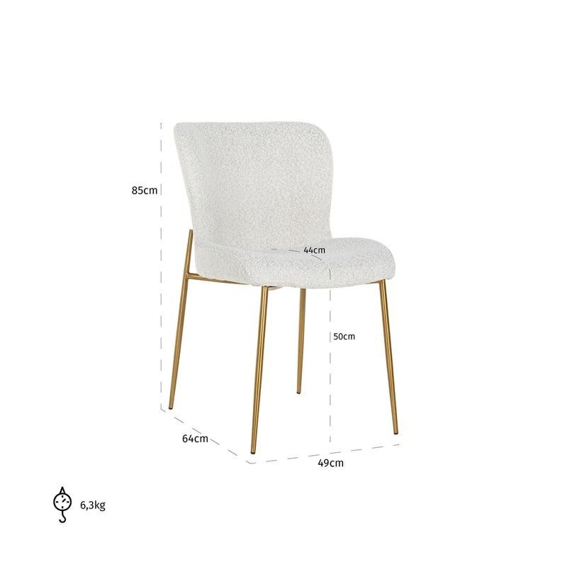 RICHMOND krzesło ODESSA BOUCLE