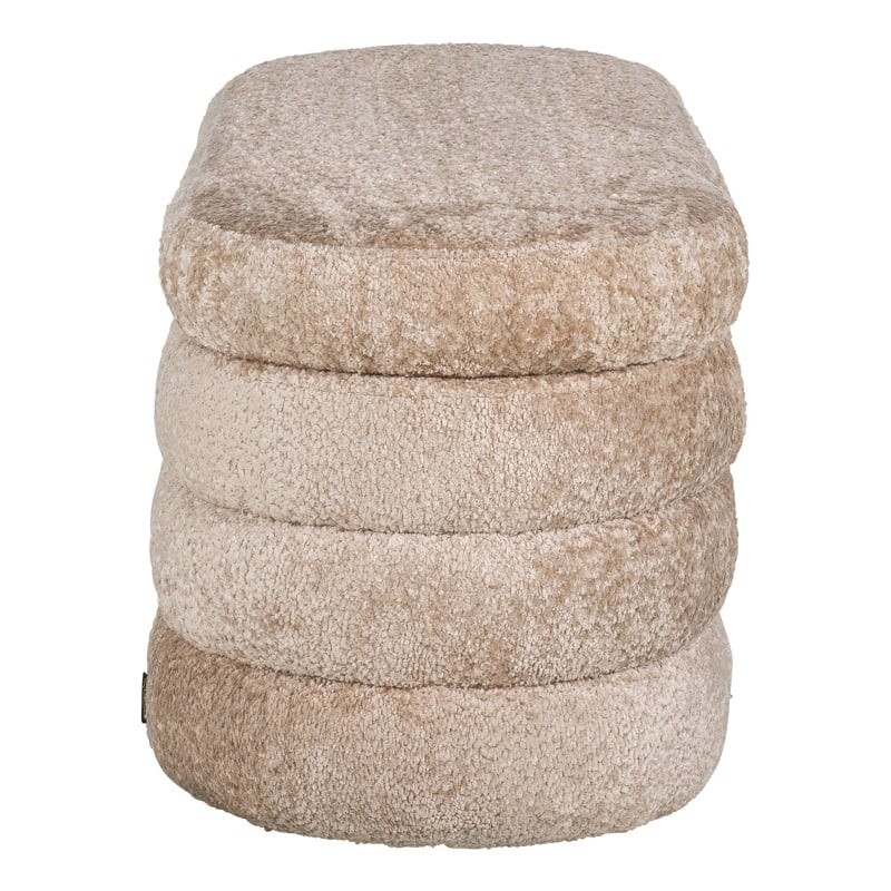 RICHMOND pufa CAMILLE beżowa