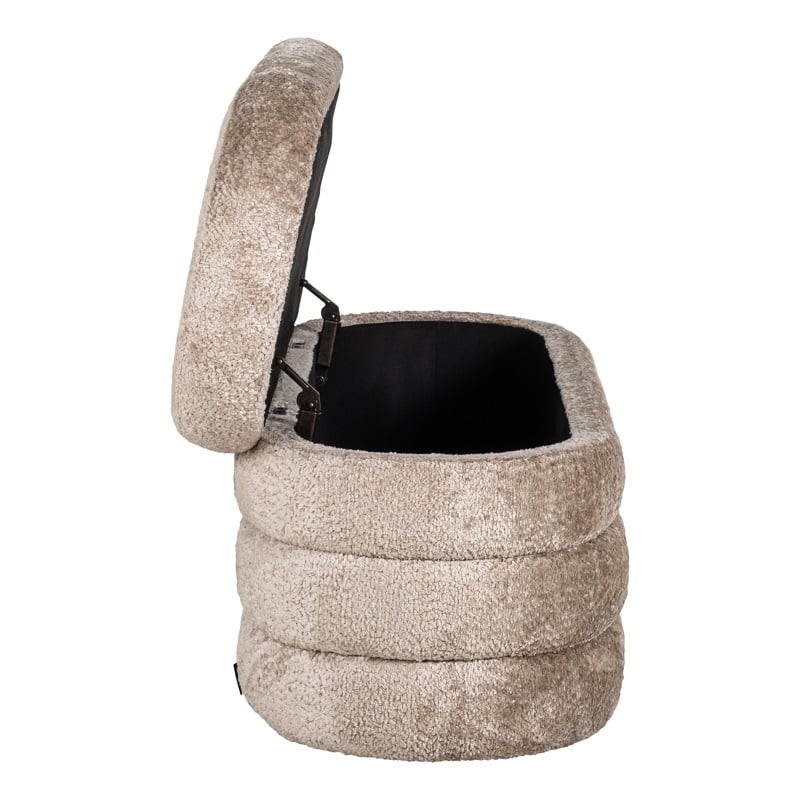 RICHMOND pufa CAMILLE beżowa