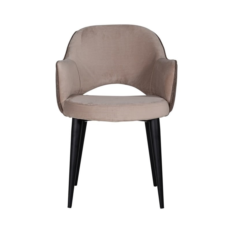 RICHMOND krzesło GIOVANNA ciemnobeżowe