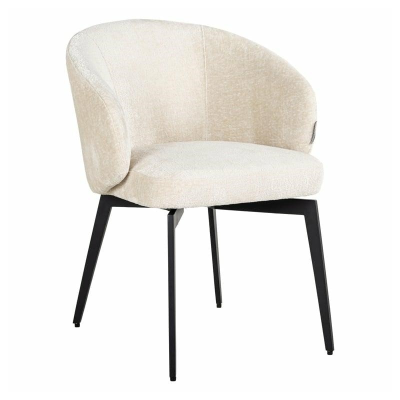 RICHMOND krzesło AMPHARA białe - trudnopalne