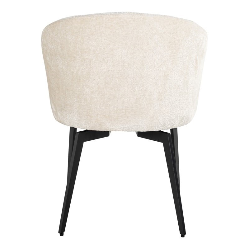 RICHMOND krzesło AMPHARA białe - trudnopalne