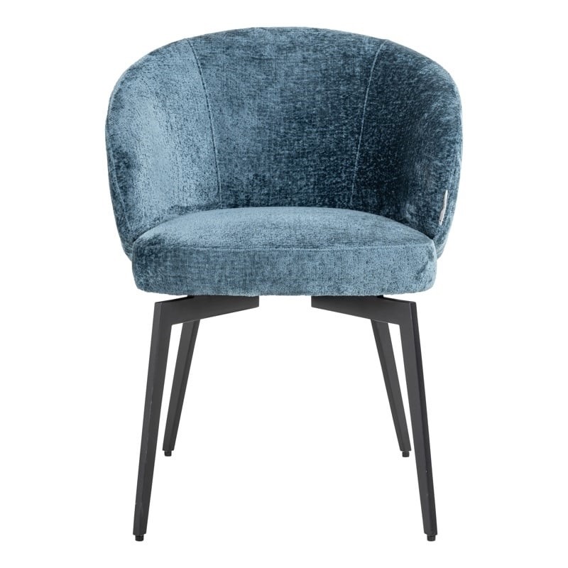 RICHMOND krzesło AMPHARA niebieskie - trudnopalne