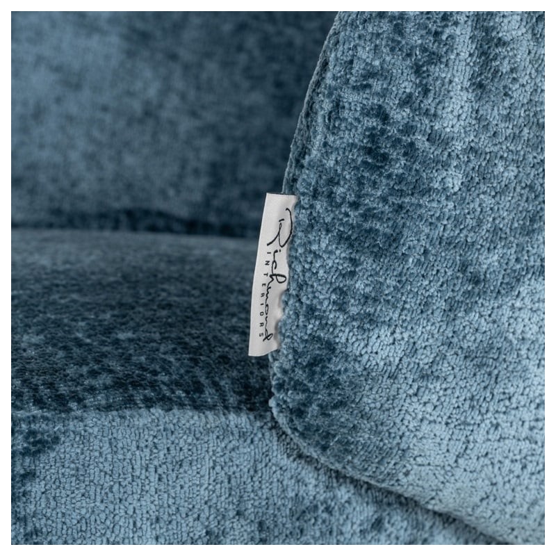 RICHMOND krzesło AMPHARA niebieskie - trudnopalne