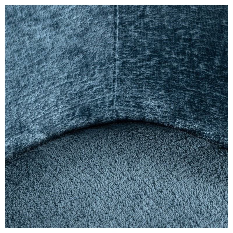 RICHMOND krzesło AMPHARA niebieskie - trudnopalne