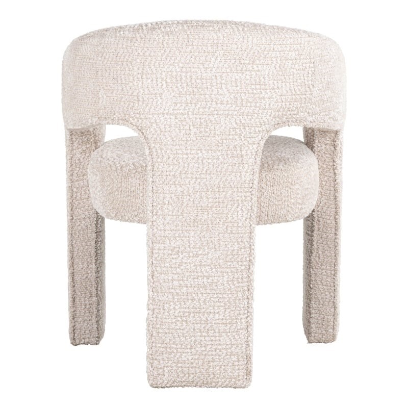 RICHMOND fotel BELLE kremowy - trudnopalny