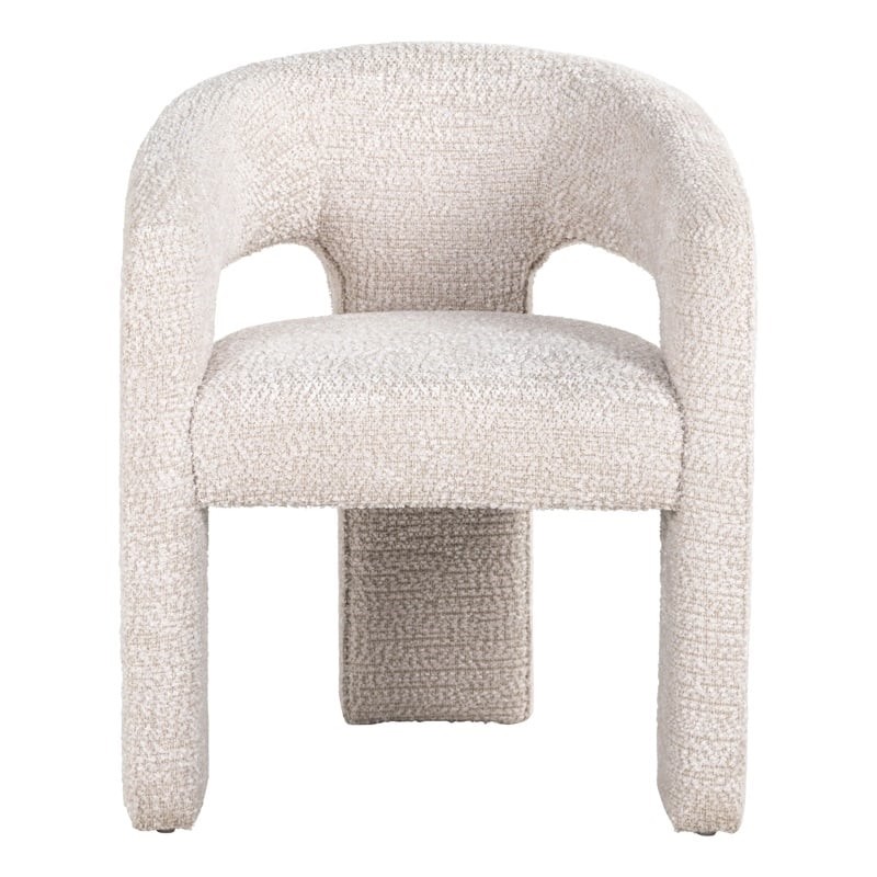 RICHMOND fotel BELLE kremowy - trudnopalny