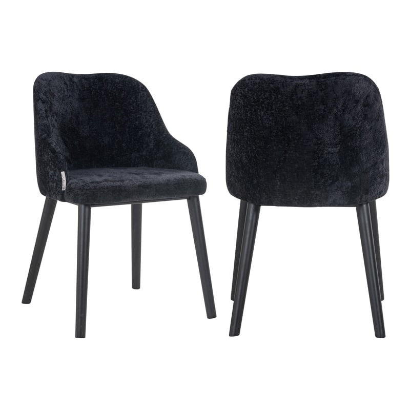 RICHMOND krzesło TWIGGY czarne