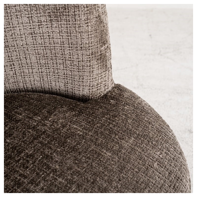 RICHMOND krzesło STELLA brązowe