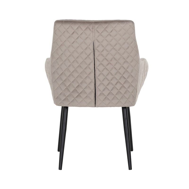 RICHMOND krzesło CHRISSY jasny szary