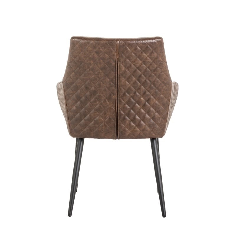 RICHMOND krzesło CHRISSY brązowe