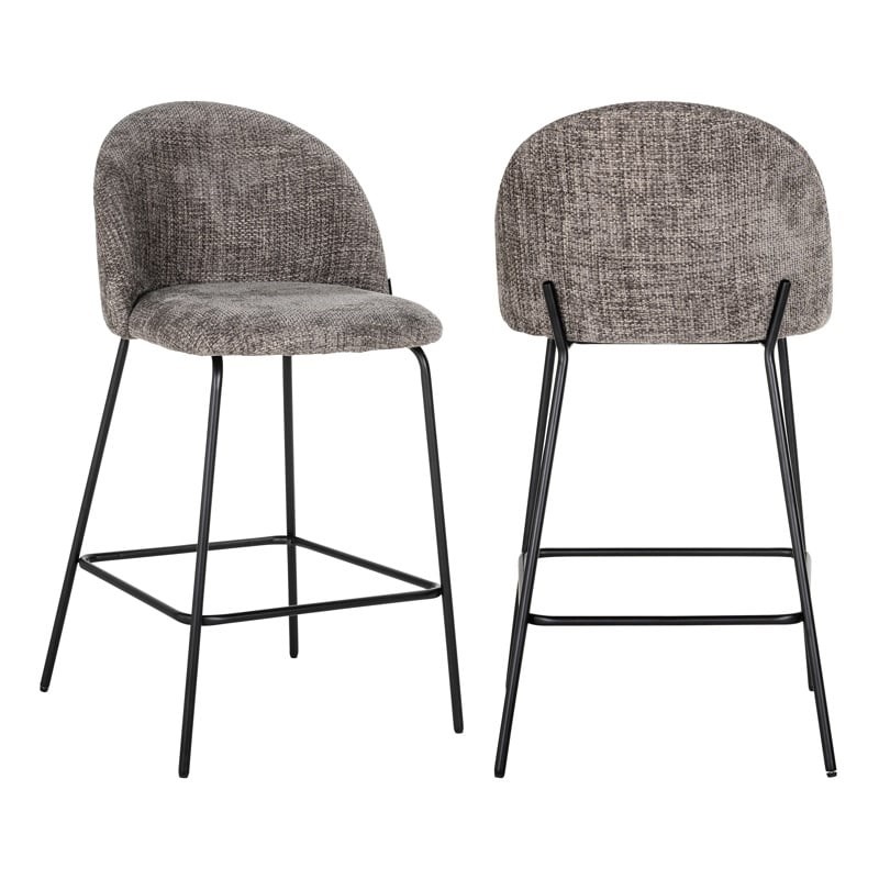 RICHMOND krzesło barowe ALYSSA 65 - ciemny szary