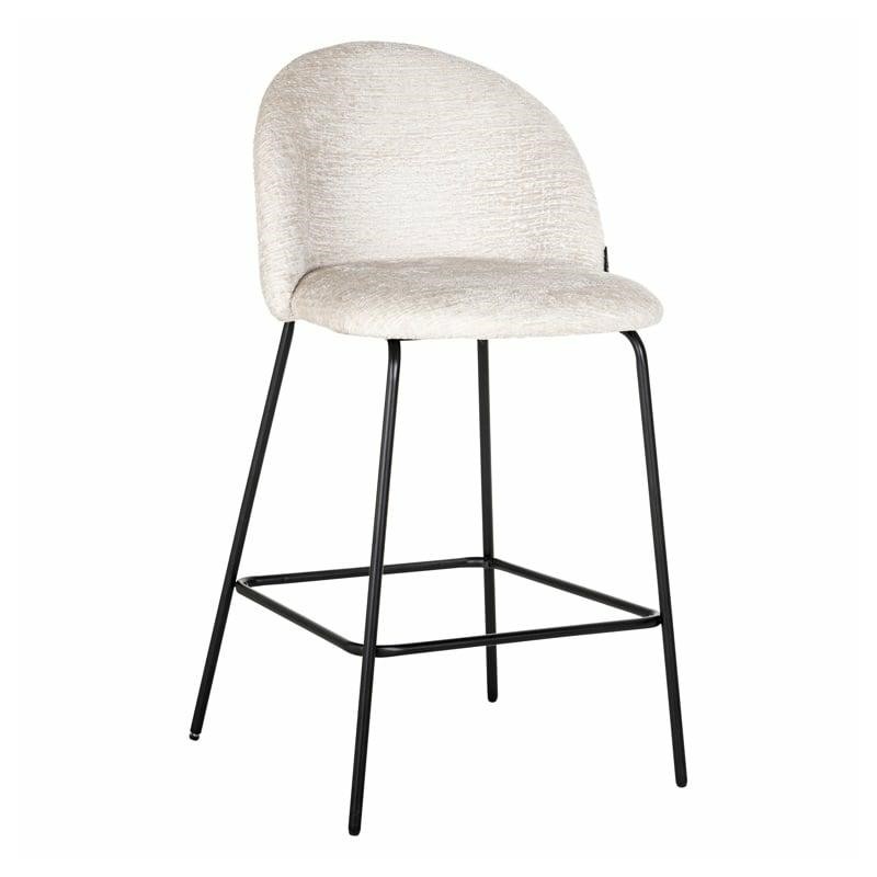 RICHMOND krzesło barowe ALYSSA 65 - białe