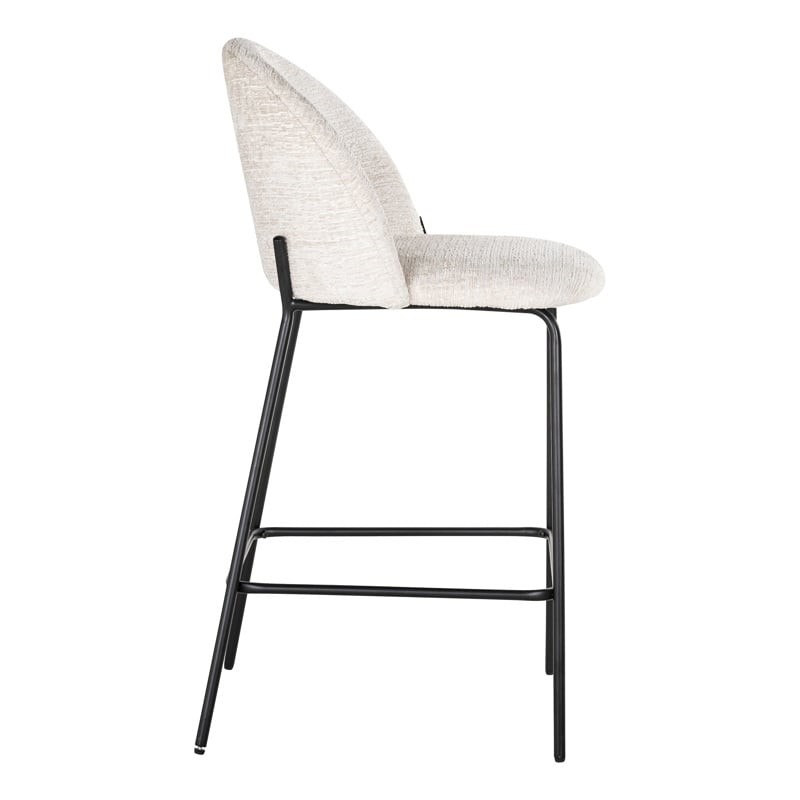 RICHMOND krzesło barowe ALYSSA 65 - białe