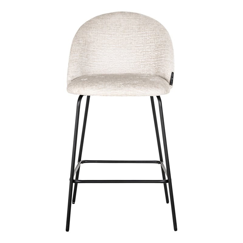 RICHMOND krzesło barowe ALYSSA 65 - białe