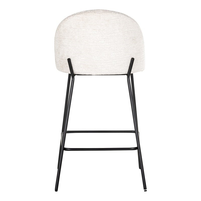 RICHMOND krzesło barowe ALYSSA 65 - białe