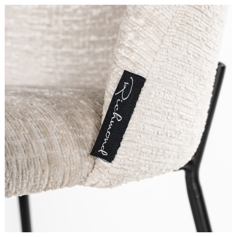 RICHMOND krzesło barowe ALYSSA 65 - białe