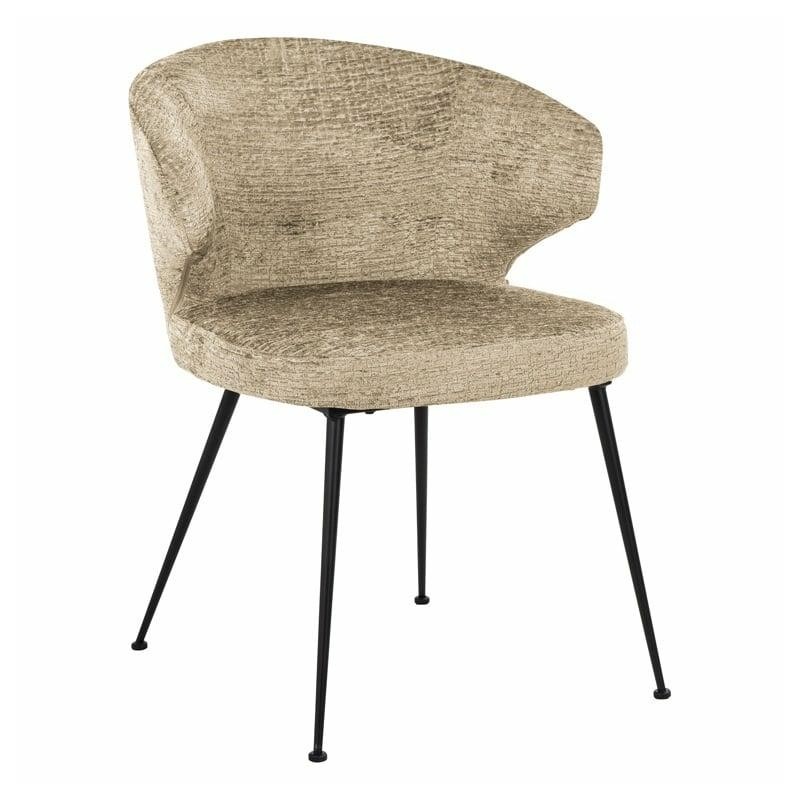 RICHMOND krzesło XANDRA beżowe - trudnopalne